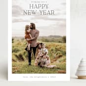 "Holiday Air" - Holiday Cards in Snow by Chris Griffith - Front
