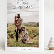"Holiday Air" - Holiday Cards in Snow by Chris Griffith - Folded Card