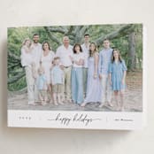"Together" - Holiday Cards in Winter by Christy Hy Lee - Folded Card