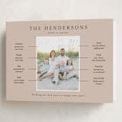 "Our Year in Review" - Holiday Cards in Ginger by Kristen Knechtel - Folded Card