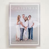 "Bridges" - Holiday Cards in Snow by Amy Kross - Front