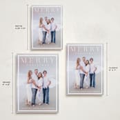 "Bridges" - Holiday Cards in Snow by Amy Kross - Formats Available