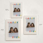"Dancing Happy" - Holiday Cards in Fruitcake by Sarah Hawkins Designs - Formats Available
