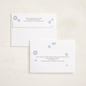 "Endless Joy" - Holiday Cards in Periwinkle by Annie Chan - FREE Recipient Addressing