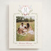 "Bethlehem Crest" - Holiday Cards in Candle Light by Bayberry Kate - Front