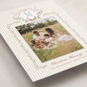 "Bethlehem Crest" - Holiday Cards in Candle Light by Bayberry Kate - Detail