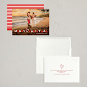 "Candy Cane Wishes" - Holiday Cards in Cardinal by Robin Ott - Assembled