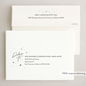 "Grateful always" - Holiday Cards in Snow by Annie Walker - FREE Recipient Addressing