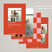 "The Merriest Bunch" - Holiday Cards in Stocking by Alicia Schultz - Back of Card Options
