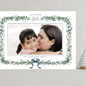 "Festive Vine" - Holiday Cards in Twilight by Susan Moyal - Front