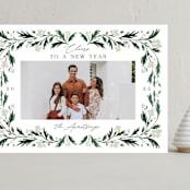 "Tillie" - Holiday Cards in Snow by Kate Ahn - Front