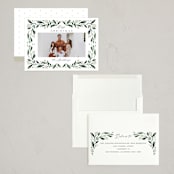 "Tillie" - Holiday Cards in Snow by Kate Ahn - Assembled