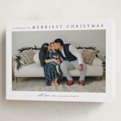 "Frame of Happiness" - Holiday Cards in Snow by Chris Griffith - Folded Card