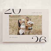 "On the Edge" - Holiday Cards in Champagne by Michelle Taylor - Front