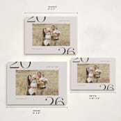"On the Edge" - Holiday Cards in Champagne by Michelle Taylor - Formats Available