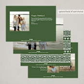 "Classic Mix" - Holiday Cards in Pine by Michelle Taylor - Back of Card Options