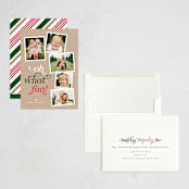 "Oh What Fun!" - Holiday Cards in Krafty by Erin German - Assembled