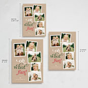 "Oh What Fun!" - Holiday Cards in Krafty by Erin German - Formats Available