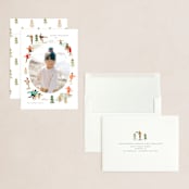 "Skate!" - Holiday Cards in Forest by Morgan Ramberg - Assembled