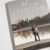 "Soft Mix" - Holiday Cards in Snow by Everett Paper Goods - Detail