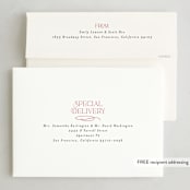 "Soft Mix" - Holiday Cards in Snow by Everett Paper Goods - FREE Recipient Addressing