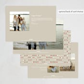 "This is Christmas" - Holiday Cards in Frost by Heather Schertzer - Back of Card Options