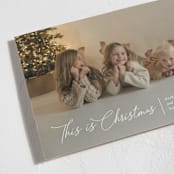 "This is Christmas" - Holiday Cards in Frost by Heather Schertzer - Detail