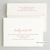 "Joyfully Striped" - Holiday Cards in Peppermint by Kristie Kern - FREE Recipient Addressing