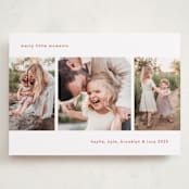 "merry little moments" - Holiday Cards in Marshmallow by Mary Kay Garttmeier - Front