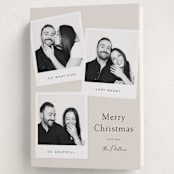 "Polaroid Christmas" - Holiday Cards in Eggnog by Stephanie Hawkes - Folded Card