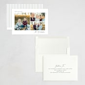 "Minimal Chic" - Holiday Cards in Forest by Genna Blackburn - Assembled