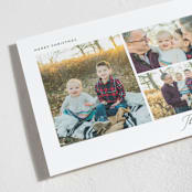 "Minimal Chic" - Holiday Cards in Forest by Genna Blackburn - Detail