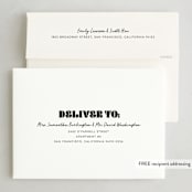 "Retro Year" - Holiday Cards in Almond by Morgan Kendall - FREE Recipient Addressing