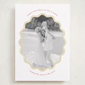 "Mirth" - Holiday Cards in Chartreuse by Alston Foster - Front