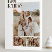 "bucheron" - Holiday Cards in Cocoa by chocomocacino - Folded Card