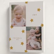 "DUO" - Holiday Cards in Star by Sumak Studio - Folded Card