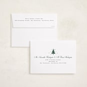 "jagged edge" - Holiday Cards in Pudding by Cass Loh - FREE Recipient Addressing