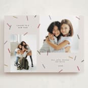 "Sparks!" - Holiday Cards in Eggnog by Pati Cascino - Front