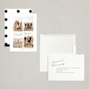"Postcard Greetings" - Holiday Cards in Ink by Blustery August - Assembled