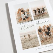 "Postcard Greetings" - Holiday Cards in Ink by Blustery August - Detail