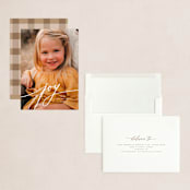 "refined" - Holiday Cards in Snow by April Astudillo - Assembled