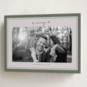 "Merry Bows" - Holiday Cards in Sage by Nicole Walsh - Folded Card