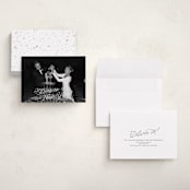 "Lively Note" - Holiday Cards in Snow by Kate Ahn - Assembled