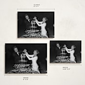 "Lively Note" - Holiday Cards in Snow by Kate Ahn - Formats Available
