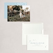 "Stardusted Name" - Holiday Cards in Snow by Robin Ott - Assembled