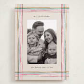 "Merry Little Lines" - Holiday Cards in Gumdrop by Kercia Jane - Front