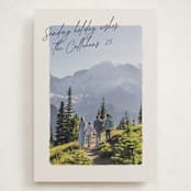 "Postcard Note" - Holiday Cards in Ink by Ekko Studio - Front
