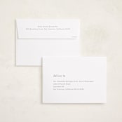 "Minimalist Border" - Holiday Cards in Slate by Stacey Meacham - FREE Recipient Addressing