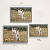 "Minimalist Border" - Holiday Cards in Slate by Stacey Meacham - Formats Available
