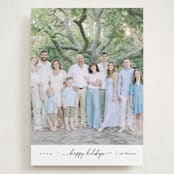 "Together" - Holiday Cards in Winter by Christy Hy Lee - Front